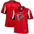 Womens Atlanta Falcons Red Team Icon Jersey