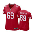 San Francisco 49ers Mike McGlinchey Scarlet Womens Jersey