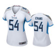 Tennessee Titans Rashaan Evans Game White Womens Jersey