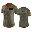 Womens Chicago Bears Tarik Cohen Limited Jersey 2019 Salute to Service
