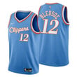 Los Angeles Clippers Eric Bledsoe 12 NBA Basketball Team City Edition Blue Jersey Gift For Clippers Fans