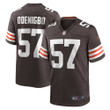 Mens Cleveland Browns Ifeadi Odenigbo Brown Game Jersey gift for Cleveland Browns fans