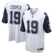 Mens Dallas Cowboys Amari Cooper White Alternate Game Jersey gift for Dallas Cowboys fans