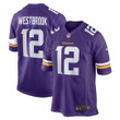 Mens Minnesota Vikings Dede Westbrook Purple Game Player Jersey gift for Minnesota Vikings fans