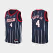 Houston Rockets Danuel House #4 NBA Basketball City Edition Navy Jersey Gift For Rockets Fans