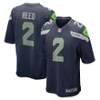 Mens Seattle Seahawks D J Reed College Navy Player Game Jersey gift for Seattle Seahawks fans