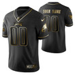 Philadelphia Eagles 2021 NFL Golden Edition Black Jersey Gift With Custom Name Number For Eagles Fans