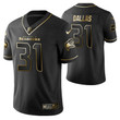 Seattle Seahawks DeeJay Dallas 31 2021 NFL Golden Edition Black Jersey Gift For Seahawks Fans