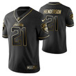 Jacksonville Jaguars C.J. Henderson 21 2021 NFL Golden Edition Black Jersey Gift For Jaguars Fans