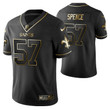 New Orleans Saints Noah Spence 57 2021 NFL Golden Edition Black Jersey Gift For Saints Fans