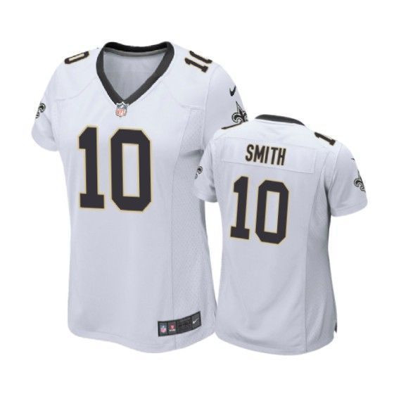 New Orleans Saints TreQuan Smith White Womens Jersey