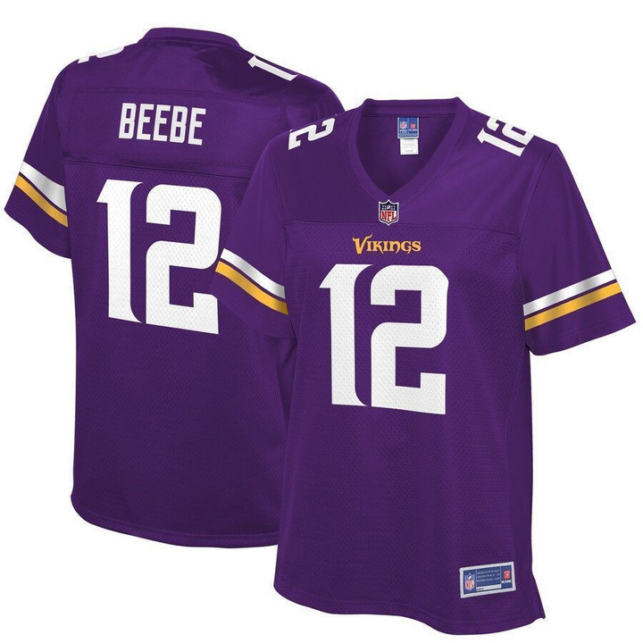 Womens Minnesota Vikings Chad Beebe Purple Player Jersey