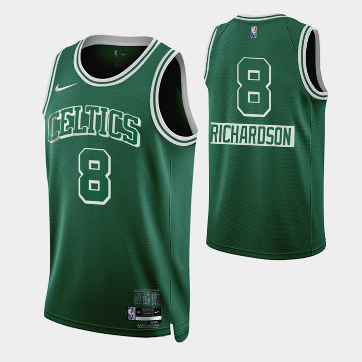 Boston Celtics Josh Richardson 8 Nba 2021-22 City Edition Green Jersey Gift For Celtics Fans