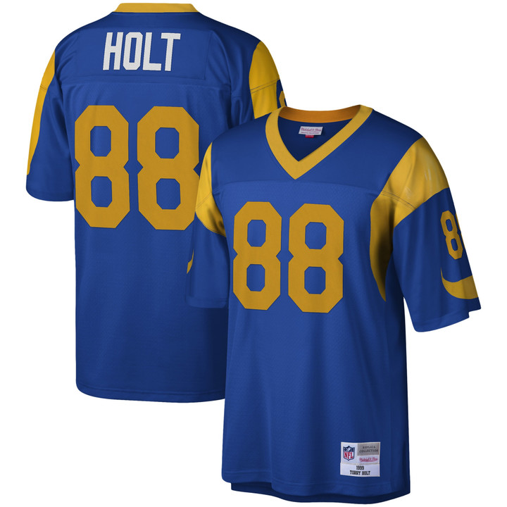Mens Los Angeles Rams Torry Holt Royal 1999 Legacy Jersey gift for Los Angeles Rams fans