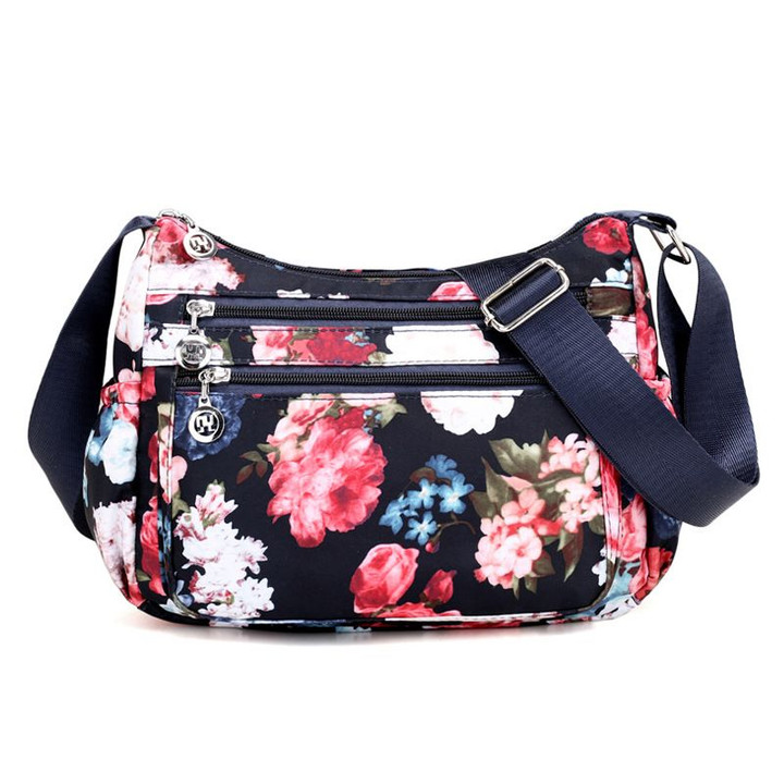 Lucy - Summer Floral Multi-Pocket Crossbody Bags