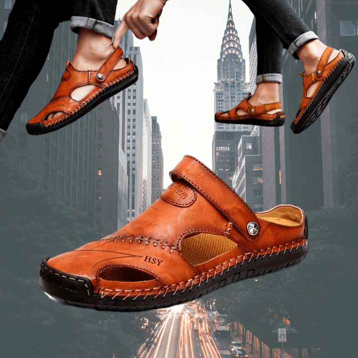 Darren™ - Men's Genuine Leather Non-slip Breathable Sandals