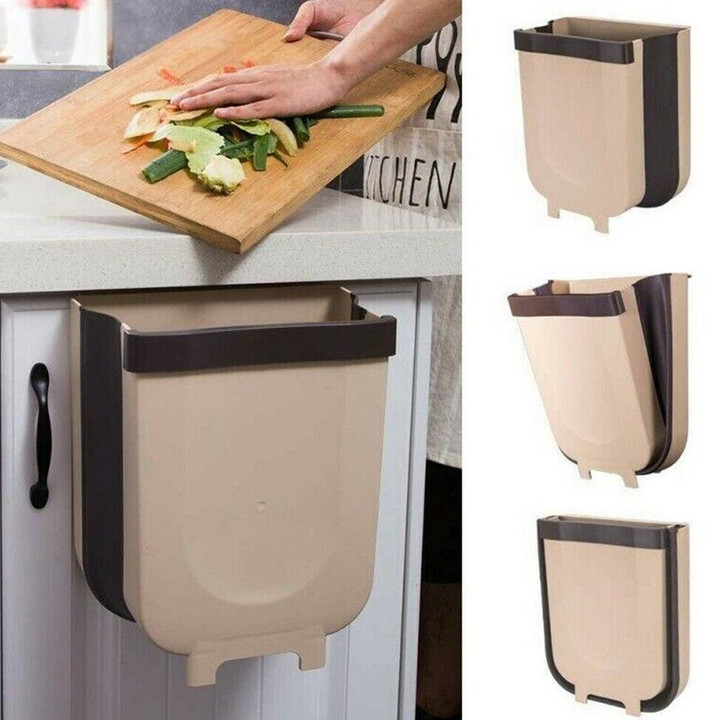 Tabletop Hanging Waste Bin - My Kitchen Cove