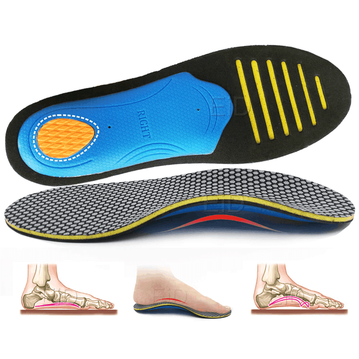 Premium Orthopedic Insoles with Firm Arch Support
