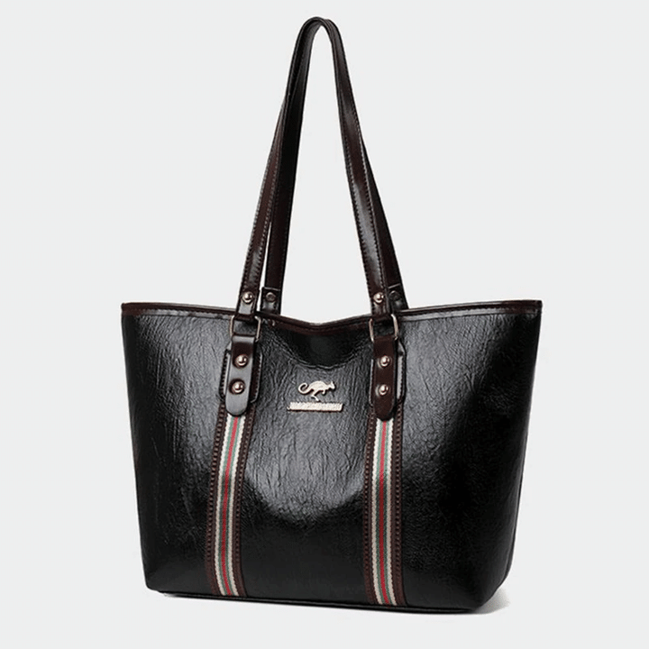 Large-Capacity Women Genuine Leather Purses and Handbags Crossbody Shoulder Bag