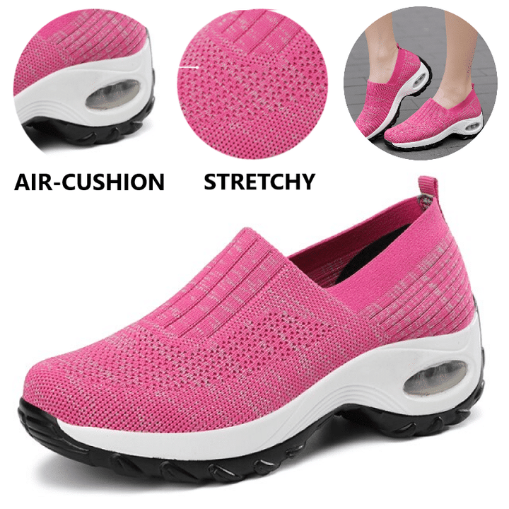 Rosy - Orthopedic Women's Slip On Walking Sneakers