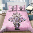 Lotus Mandala Elephant Vintage 3d Bedding Set Bedroom Decor