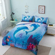 Dolphin In Love Bedding Set Bedroom Decor