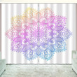 3d Southeast Asian Bloom Pattern Printed Window Curtain Home Decor