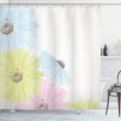 Colorful Gerbera Daisies Flower Pattern Shower Curtain Home Decor