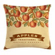 Vintage Apple Harvest Printed Cushion Cover Home Decor