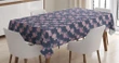 Pink Asters Romantic 3d Printed Tablecloth Home Decoration
