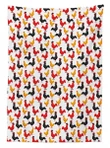 Farm Animal Bird Pattern 3d Printed Tablecloth Home Decoration