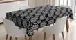 Spirals Spots 3d Printed Tablecloth Home Decoration
