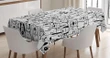 Dogs And Cat Composition 3d Printed Tablecloth Home Decoration