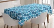 Shapes With Stripes Dots 3d Printed Tablecloth Home Decoration