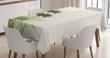 Flowers Leaves Dragonfly 3d Printed Tablecloth Home Decoration