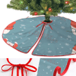 Christmas New Year Polar Bear In A Sweater Christmas Tree Skirt Home Decor