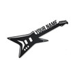 Cute Design Heavy Metal Guitar Custom Name Cut Metal Sign