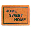 Pressed Home Sweet Home Orange Colour Cool Design Doormat Home Decor