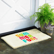Colorful Summer Fun Cool Design Doormat Home Decor