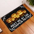 Halloween Meet Me At The Pumpkin Patch Doormat Home Decor