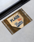 Baseball There Is No Place Like Home Doormat Home Decor