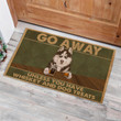 Welcome Wine And Cat Treats Doormat Home Decor