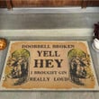 Yell Hey I Brought Gin Really Loud Doormat Home Decor