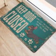 Keep Doors Closed Do Not Let The Dogs Out Doormat Home Decor