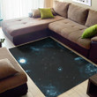 Cool Deep Space Pattern Background Print Area Rug