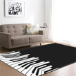 3D Piano Musical Note Printed Area Rug Floor Mat