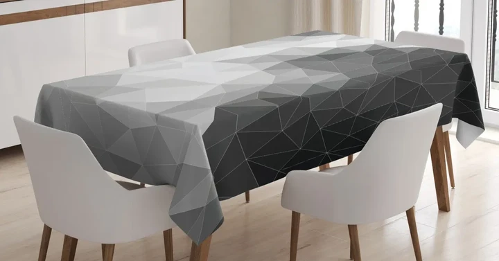Polygon Triangle 3d Printed Tablecloth Home Decoration