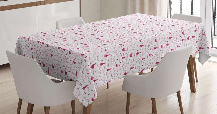 Medical School Studies Theme 3d Printed Tablecloth Home Decoration