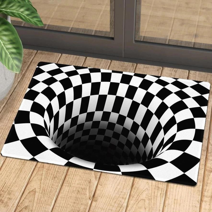 Amazing Design Happy Halloween Illusion Doormat Home Decor