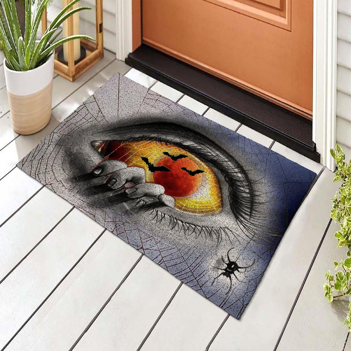 Halloween Scary Eye Cool Design Doormat Home Decor